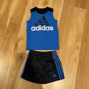 Toddler Boys Adidas Short Set - 12M